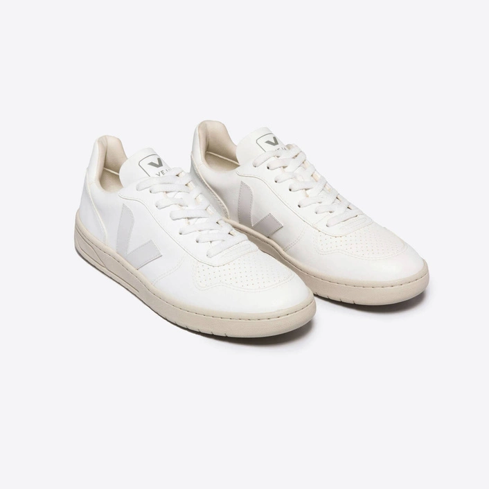 Buty Męskie Veja V-10 CWL White/Cream VEGAN