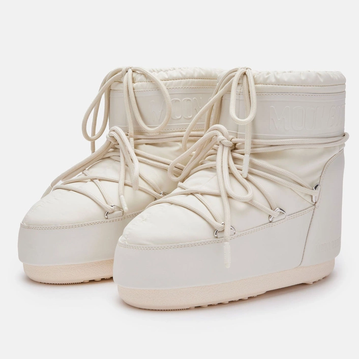 ŚNIEGOWCE MOON BOOT ICON LOW CREAM RUBBER