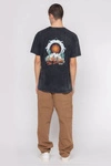 Kaotiko Black Sunset Washed T-shirt