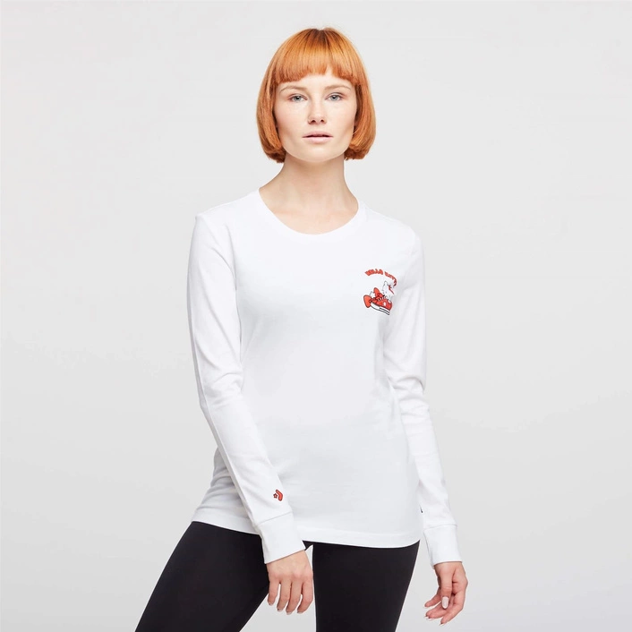 Converse X Hello Kitty Long Sleeve Shoe Pile T Shirt