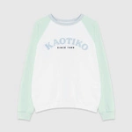Kaotiko CREW AROA SWEATSHIRT GREEN