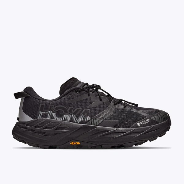HOKA Speedgoat 7 GORE-TEX damskie buty do biegania w terenie Black/Carbon Black
