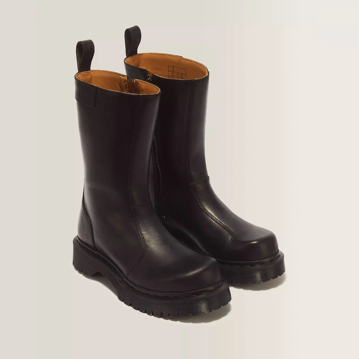 Dr. Martens wysokie botki Rejena Old Harness czarne damskie 42803001
