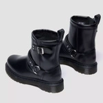 Dr. Martens Anistone Harness Orleans Leather Biker Boots 42583001