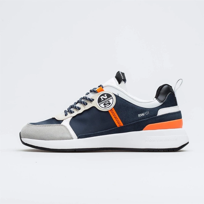 North Sails RW-01 WAVE WHITE WARM NAVY ORANGE FLUO