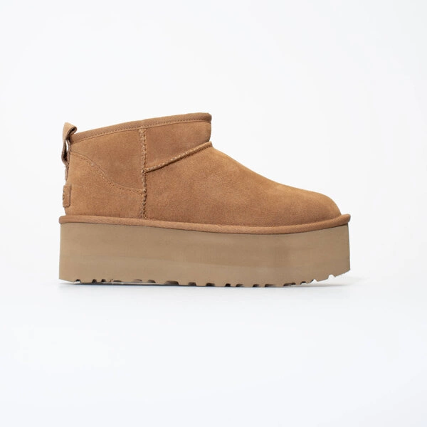 UGG CLASSIC ULTRA MINI PLATFORM CHESTNUT 1135092-CHE