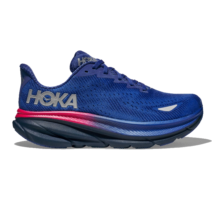 Hoka WOMEN'S CLIFTON 9 GORE-TEX DAZZLING BLUE//EVENING SKY