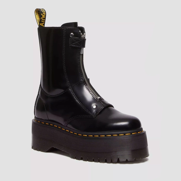 Dr. Martens glany na platformie Jetta Hi Max Buttero czarne 30976001