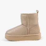 Emu Australia Stinger Mini Flatform Leather Sand
