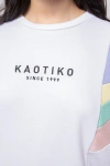 Kaotiko White Ginger Sweatshirt