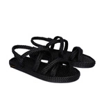 Bohonomad Tahiti Rope Sandal - Black