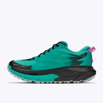 HOKA Mafate 5 damskie buty do biegania w terenie Black/Electric Aqua