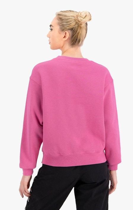 Champion WMNS ORGANIC COTTON BLEND C LOGO SWEATSHIRT FUCHSIA