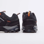CMP RIGEL LOW TREKKING SHOES WP ANTRACITE/FLASH ORANGE