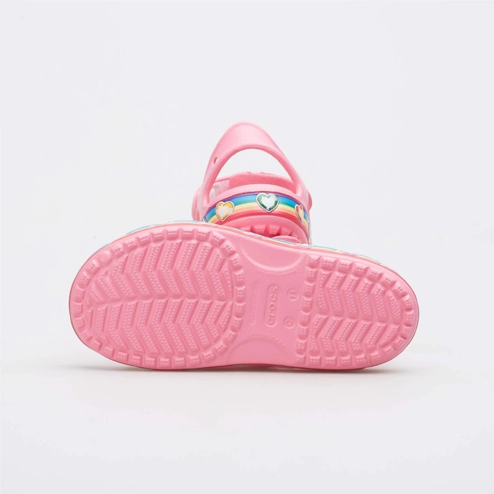 Crocs FUN LAB RAINBOW SANDAL KIDS PINK