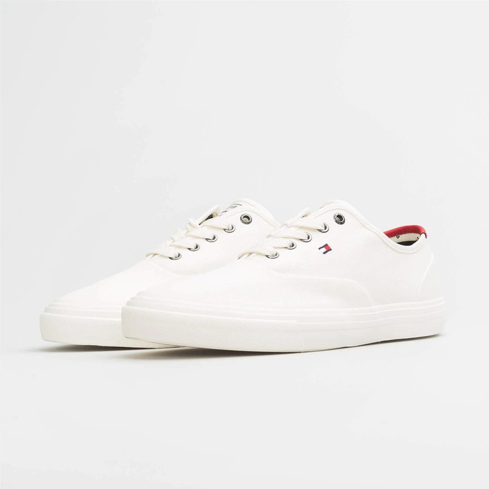 Tommy Hilfiger Core Oxford Twill Sneaker Ivory