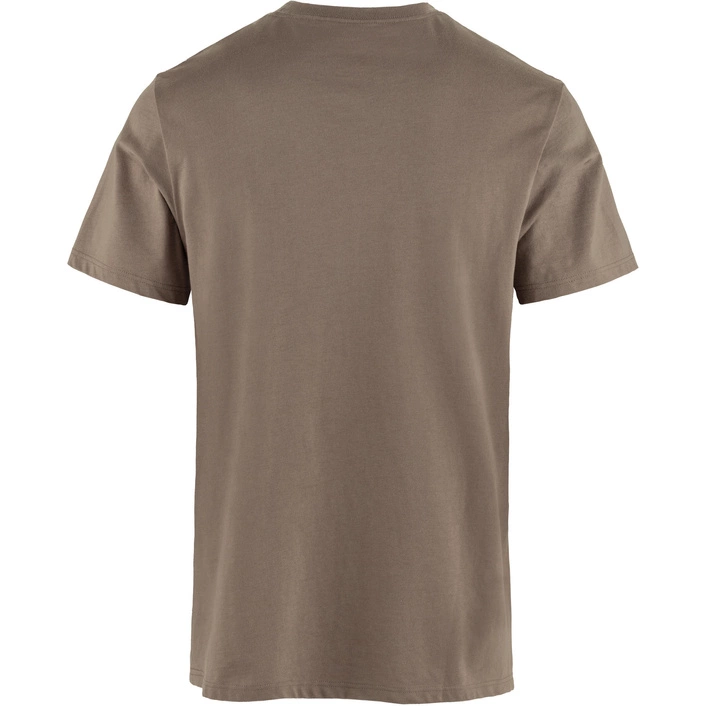 Fjallraven Multicolor Logo T-shirt F12600268-244 Suede Brown