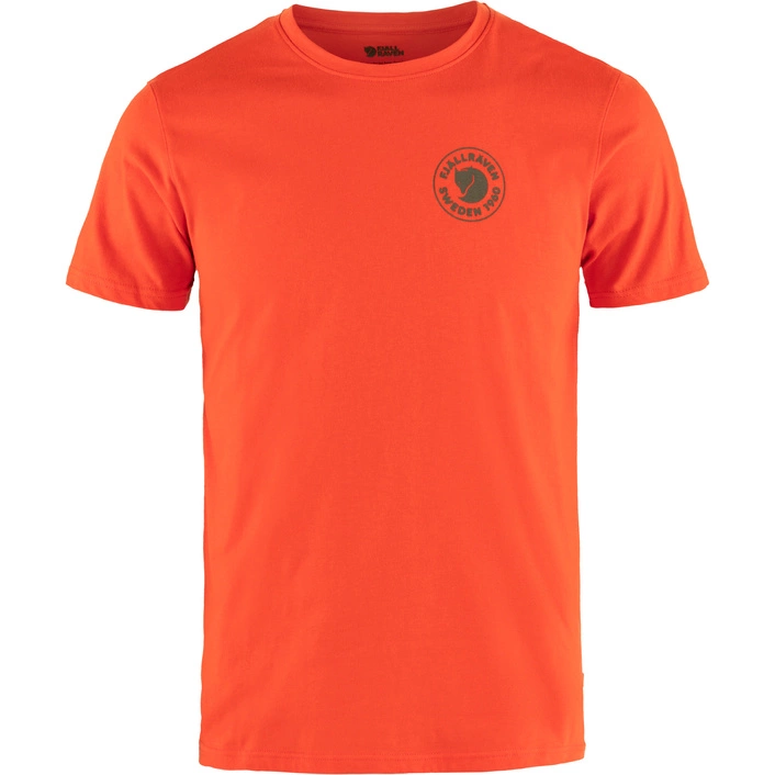 Fjallraven 1960 Logo T-shirt F87313-214 Flame Orange