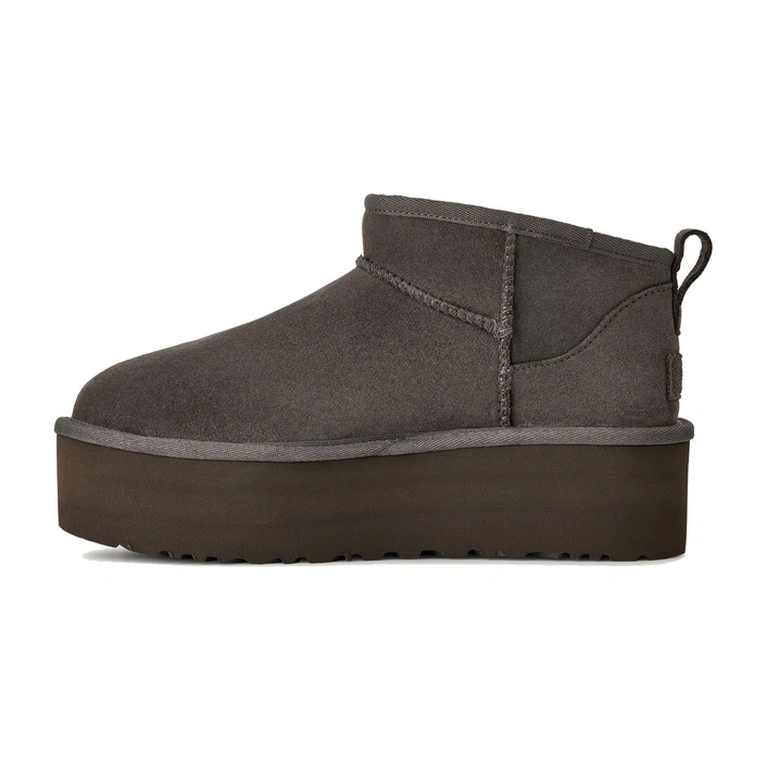 UGG W Classic Ultra Mini Platform Charcoal 1135092-CHRC