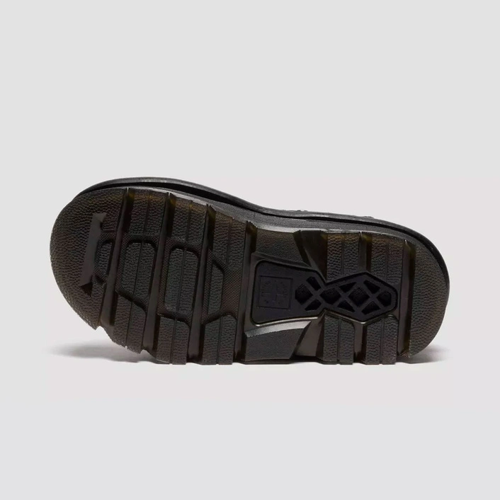 Dr. Martens sandały na platformie Zebzag zamszowe czarne damskie 42689001