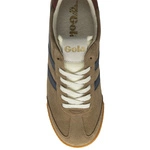 Gola Men's Elan Trainer CMB538FU Tobacco/Navy/Rust
