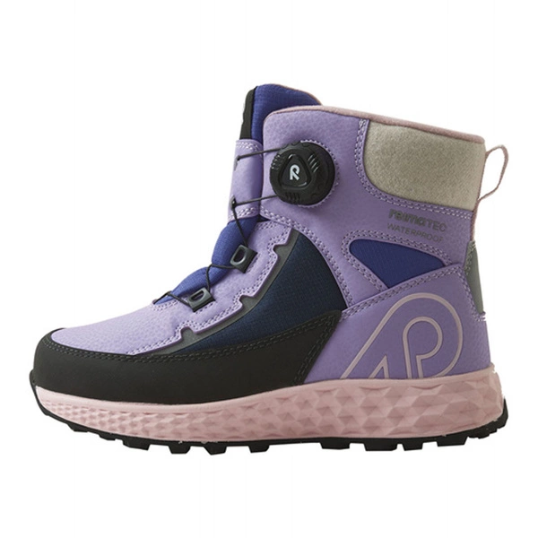Reima Tec Dziecięce Buty Zimowe Hallava Quicklock Blooming Lilac 5400164A5450