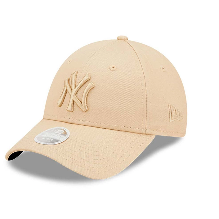 New Era New York Yankees Womens League Essential Stone 9FORTY Adjustable Cap