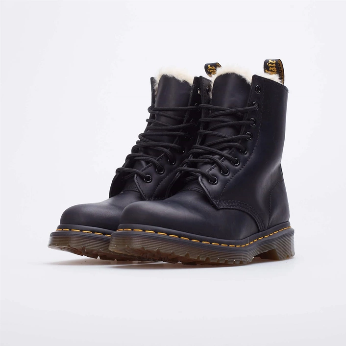 Dr. Martens BUTY DAMSKIE 1460 SERENA BLACK BURNISHED WYOMING 21797001