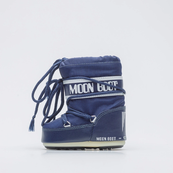  MOON BOOT MINI NYLON JUNIOR BLUE