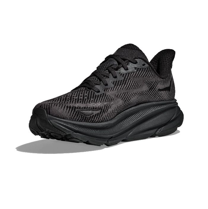 Hoka MEN'S CLIFTON 9 BLACK/BLACK