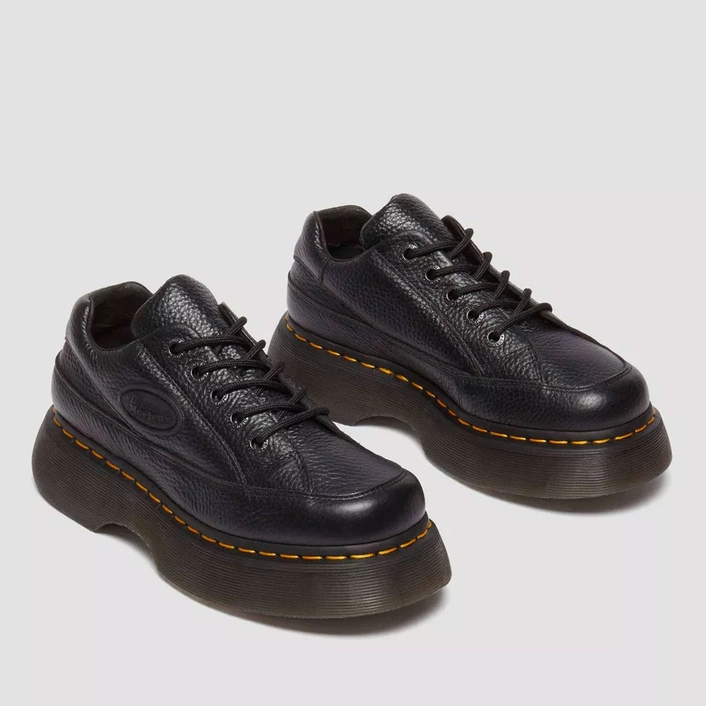 Dr. Martens półbuty Buzz 5-Eye Milled Nappa czarne damskie 41060001