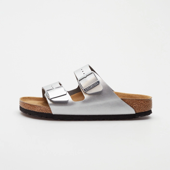 Birkenstock Sandały Damskie Arizona BF Silver 1012283