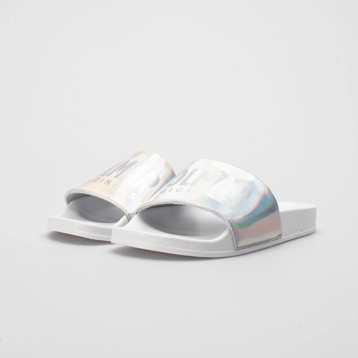Colmar KLAPKI DAMSKIE SLIPPER LUX WHITE/SILVER