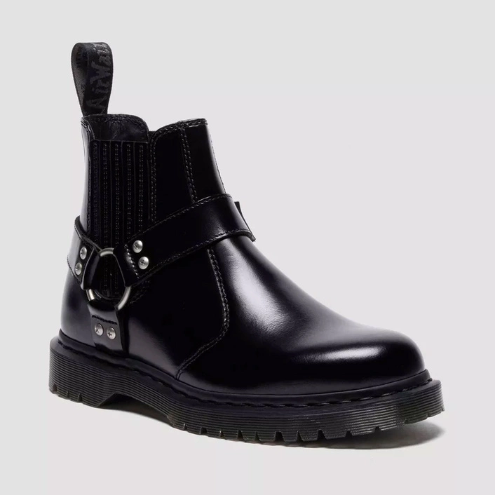 Dr. Martens sztyblety Chelsea 2976 Harness Analine czarne 41387001