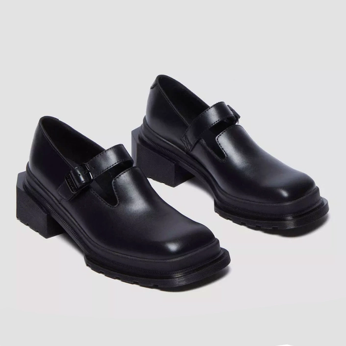 Dr. Martens Maybole Square Toe Leather Mary Jane Shoes 32075001