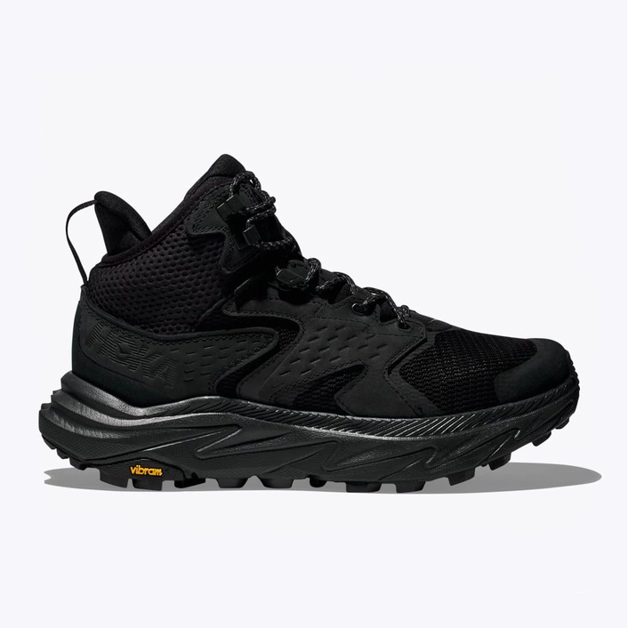 Hoka  ANACAPA 2 MID GORE-TEX Damskie Buty Trekkingowe Czarne 1142831F-BBLC