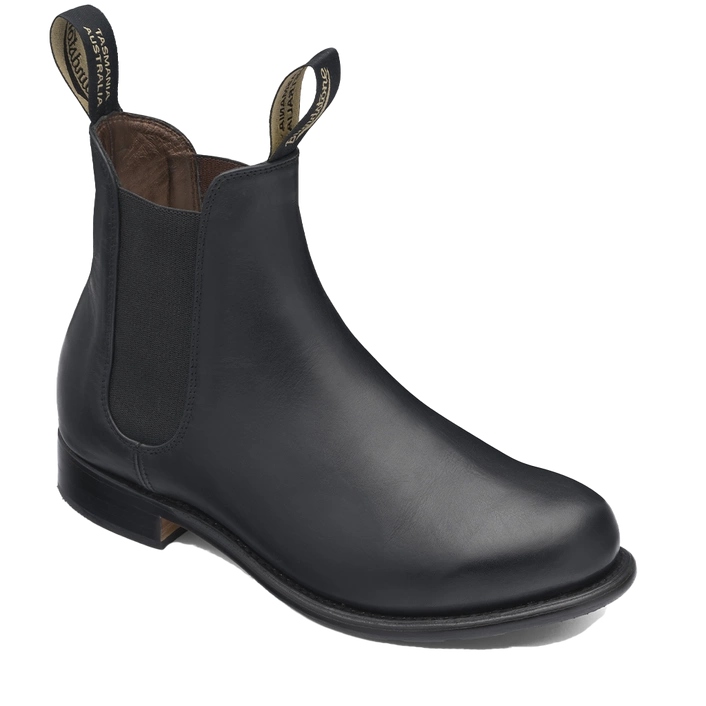 Blundstone 153 – Czarne skórzane sztyblety premium dla kobiet