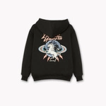 Kaotiko Black Unicorn Hoodie AI014-01-J002