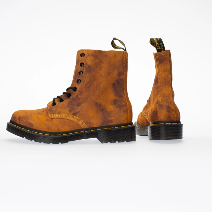 Dr. Martens glany 1460 Pascal Tie Dye zamszowe pomarańczowe 27962806