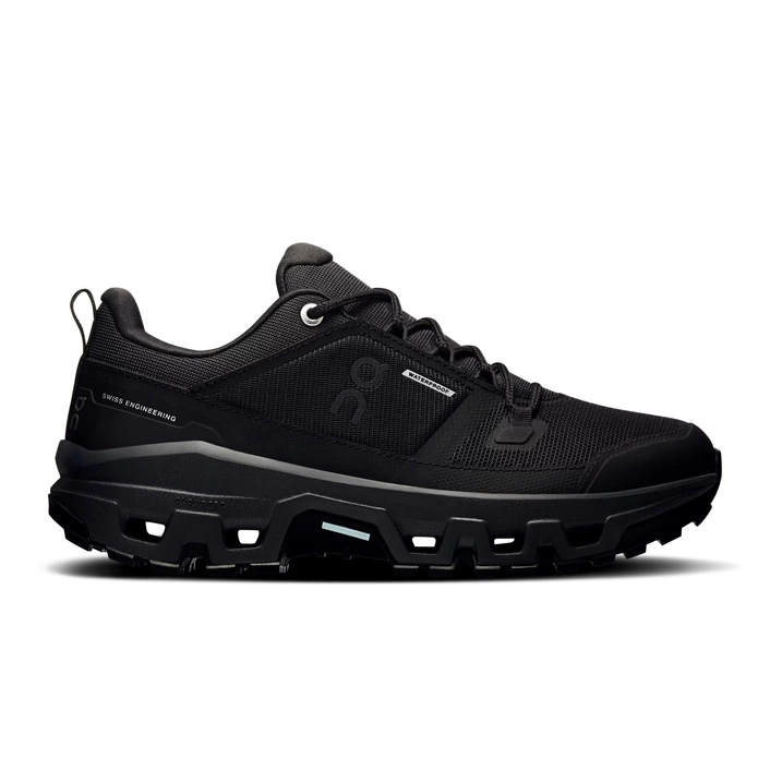 On Running CLOUDROCK LOW WP Black-Black 3WF10141043