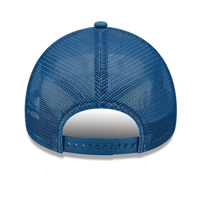 New Era LA Dodgers Tonal Mesh Blue A-Frame Trucker Cap