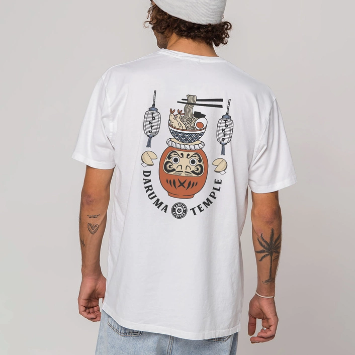 Kaotiko Washed Daruma Temple T-shirt