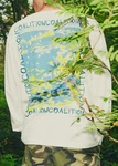 Koszulka męska z długim rękawem Coalition CLTN LG SLEEVE2 – off white