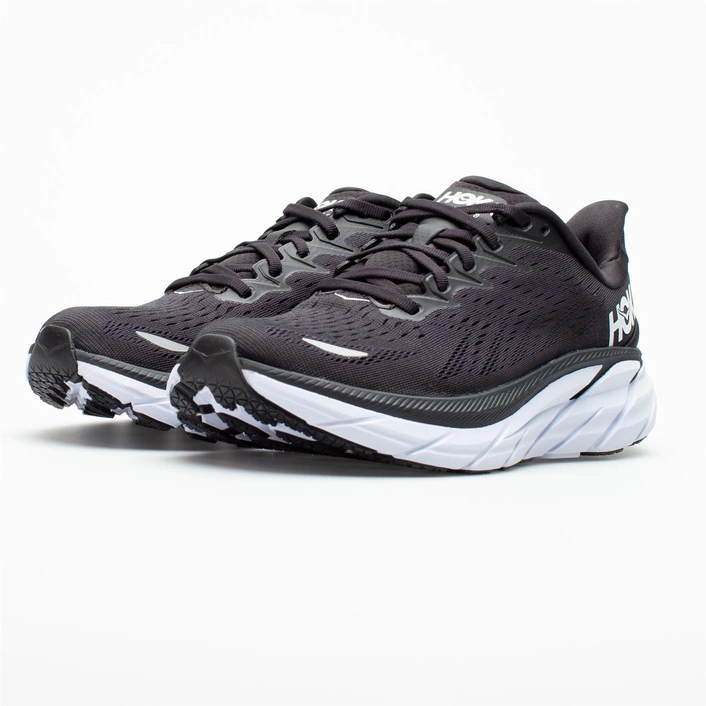 Hoka One One CLIFTON 8 BLACK/WHITE