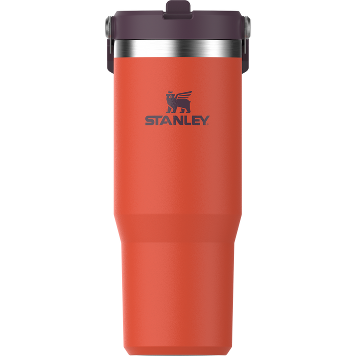 Stanley Kubek The IceFlow Flip Straw Tumbler 0,89L - Tigerlily Plum