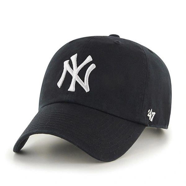 47 Brand Czapka z Daszkiem New York Yankees Black 47 Clean Up All