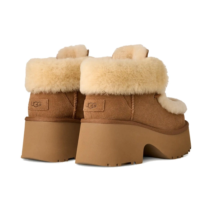 UGG W Classic Esmee Lace Up Boot Chestnut 1171532-CHE