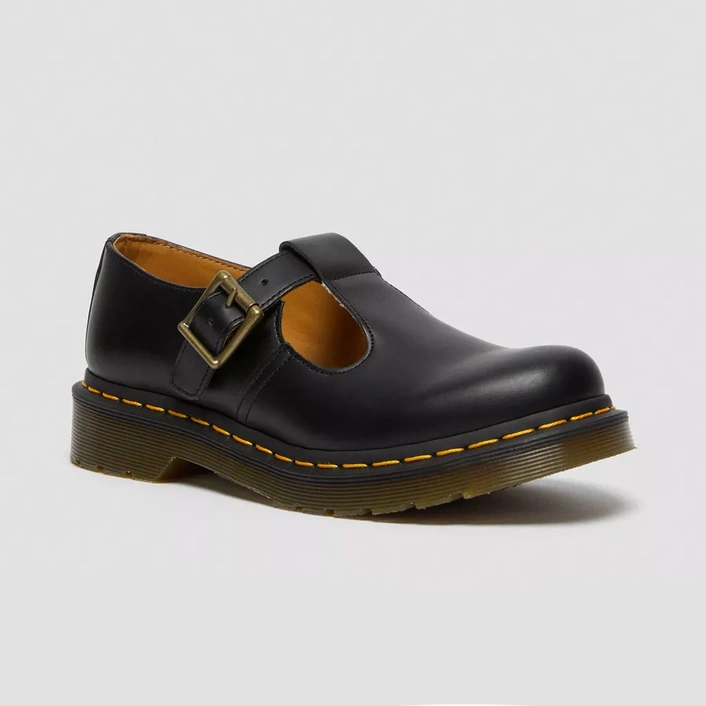Dr. Martens półbuty Mary Jane Polley Smooth czarne 14852001