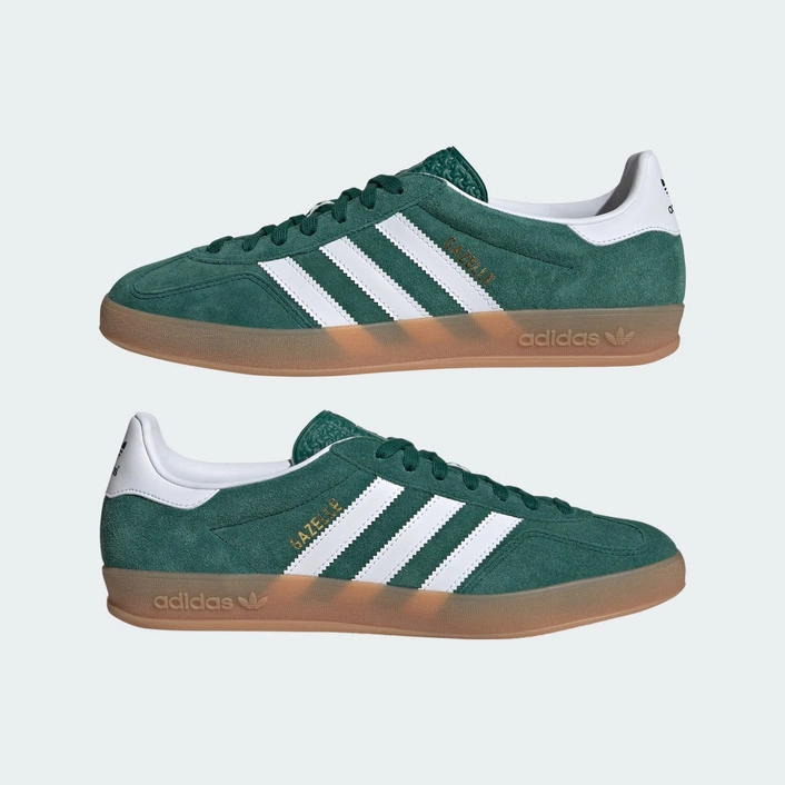 Adidas GAZELLE INDOOR Collegiate Green / Cloud White / Gum JI2062