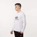 Alpha Industries BASIC T LONGSLEEVE WHITE